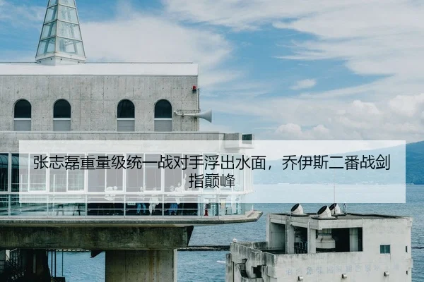张志磊重量级统一战对手浮出水面，乔伊斯二番战剑指巅峰